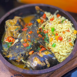 Catfish Noodles Peppersoup