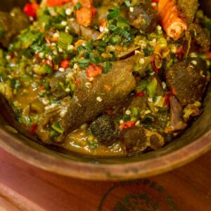 Assorted Okro Peppersoup